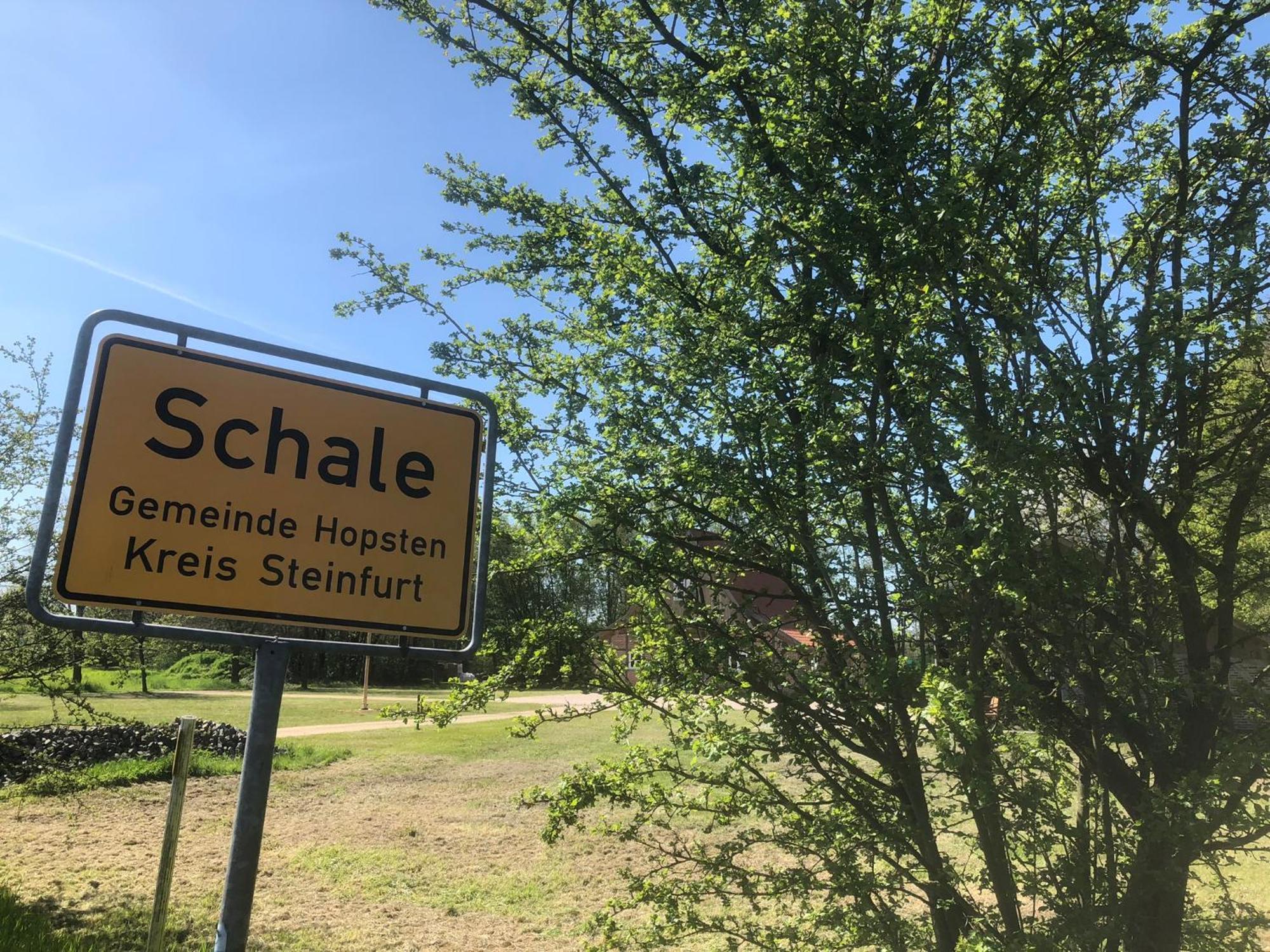 Auszeit Im Gruenen Daire Hopsten Dış mekan fotoğraf